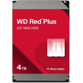 Твърд диск WD Red Plus 4TB SATA 6Gb/s 3.5inch HDD WD40EFZZ
