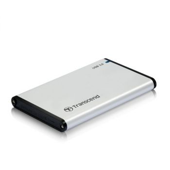 Твърд диск външен TRANSCEND 0GB StoreJet 2.5" (SATA) Connection Interface: SuperSpeed USB 3.1 Gen 1; Bus Interface: SATA III 6Gb/s 