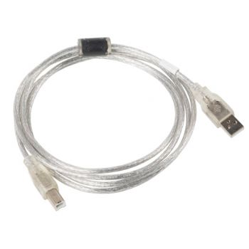 Кабел LANBERG USB-A (M) -> USB-B (M) 2.0 cable 1.8m
