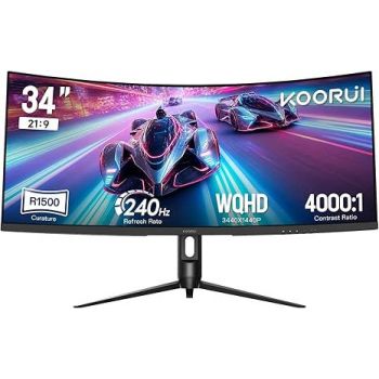 Монитор KOORUI 34 G3441XC WQHD 240HZ