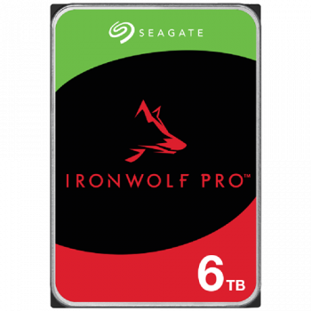 Твърд диск NAS SEAGATE HDD Ironwolf pro NAS (3.5''/6TB/SATA/rmp 7200)