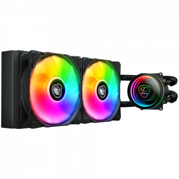 Охладител COUGAR GAMING COUGAR AIO Liquid Cooling Poseidon Elite ARGB 240 Black