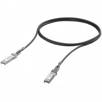 Кабел Ubiquiti cab;e UACC-DAC-SFP10-1M SFP+ direct attach cable available in multiple lengths.