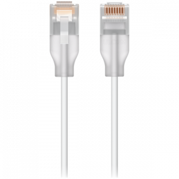 Кабел Ubiquiti UACC-Cable-Patch-EL-0.15M-W UniFi Etherlighting Patch Cable, Translucent booted RJ45 ...