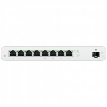 Рутер UBIQUITI (8) GbE RJ45 ports with 27V passive PoE output Router