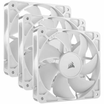 Вентилатор CORSAIR RS120 White, 120mm Fan, Triple Pack