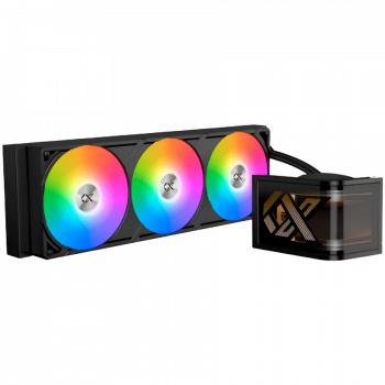 Охладител XIGMATEK Connect Ultra 360 EN48371 (BK,AIO Liquid Cooler,Curved OLED Pump Head,ARGB PWM ...
