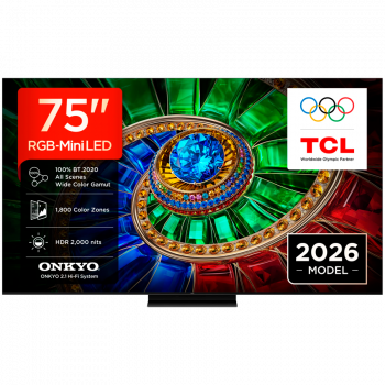 Телевизор TCL 75RM7L 75'' Commercial Display 16/7 Operation Built-in 2.4/5GHz Wi-Fi, MIMO DVB-C Pan ...