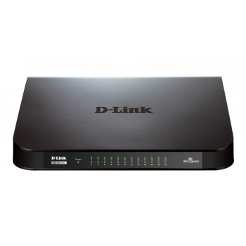 Суич D-Link GO-SW-24G/E, 24 портов 10/100/1000