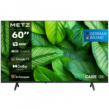 Телевизор METZ 60&quot; 60MUF7000Z UHD 4K LED Google TV, Клас E