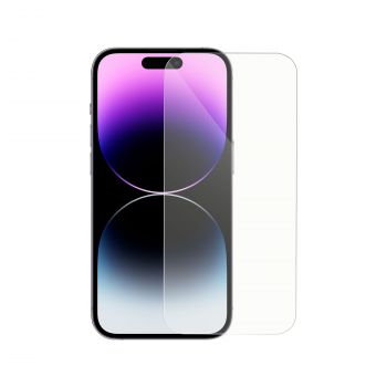 Стъклен протектор DeTech, for iPhone 17 PRO, 3D Full Glue, 0.3mm, Black - 52760