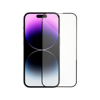 Стъклен протектор DeTech, for iPhone 17 PRO MAX, 3D Full Glue, 0.3mm, Black - 52761