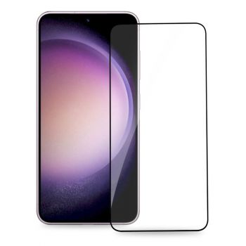 Стъклен протектор DeTech, for Samsung Galaxy S24, 3D Full Glue, 0.3mm, Black - 52749