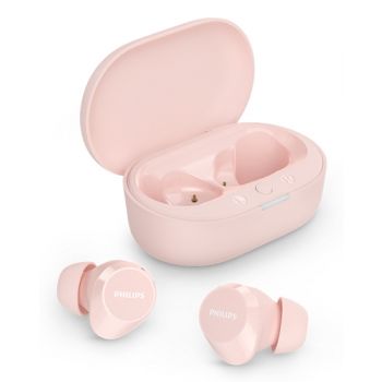 Слушалки PHILIPS Bluetooth headphones IPX4 up 24 hours playtime pink TAT1300PK/00