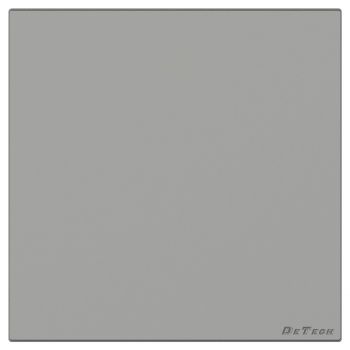 Single electric light switch DeTech DE-9225-01, 1 gang 1 way , 10A, 250V, IP20, Grey - 75094