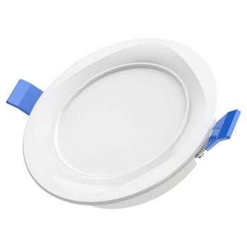 LED Downlight DeTech, 6W, 6500K, 480lm, Round - 77007