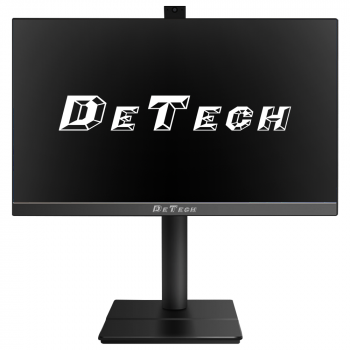 Computer All in One DeTech, 23.8", i5 12500H, 16GB/512GB, Black - 79003