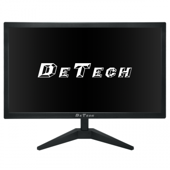 Monitor DeTech 19", 75Hz, Black - 79005