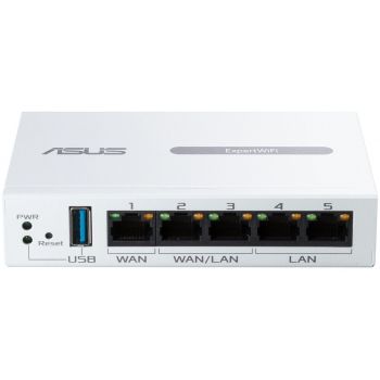 Рутер Asus Business Gigabit VPN wired router, ExpertWiFi EBG15, 1 gigabit WAN+2 gigabit WAN/LAN, USB...