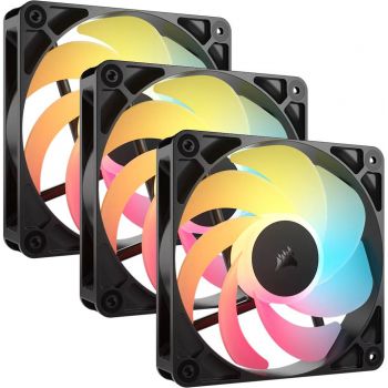 Вентилатор CORSAIR RS120-R ARGB, 120mm ARGB Fan, Triple Pack