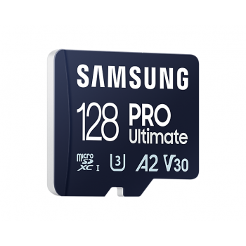 Карта памет Samsung PRO Ultimate, microSDXC, UHS-I, 128GB, Адаптер