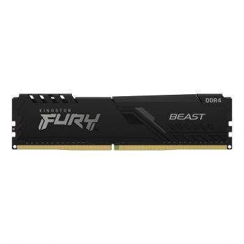Памет Kingston FURY Beast Black 16GB DDR4 3200MHz - KF432C16BB1/16