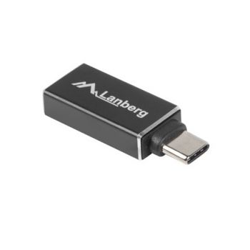 Адаптер Lanberg adapter USB type-c 3.1 (m) -> USB type-A (f)