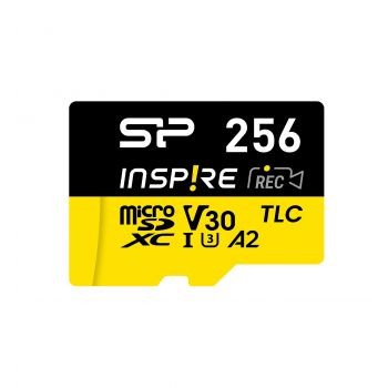 Карта памет Silicon Power Inspire 256GB, microSDXC, Class 10, SD Adapter