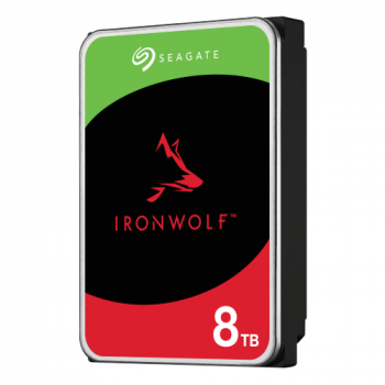 Bundle SEAGATE NAS HDD 8TB IronWolf 7200rpm 6Gb/s SATA 256MB cache 89cm 3.5inch 24x7 CMR for NAS and...