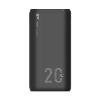 Зарядно устройство SILICON POWER QS 15 Powerbank 20000 Black SP20KMAPBKQS150K