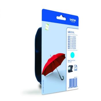 Консуматив за принтер BROTHER LC-225XL Cyan Ink Cartridge