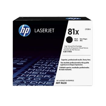 Консуматив за принтер HP 81X High Yield Black Original LaserJet Toner Cartridge