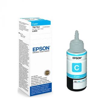 Консуматив за принтер EPSON T6732 Cyan ink bottle