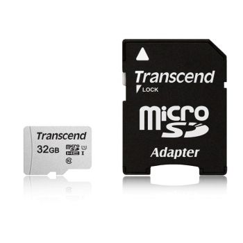 Карта памет TRANSCEND 32GB microSD UHS-I U1 (with adapter)