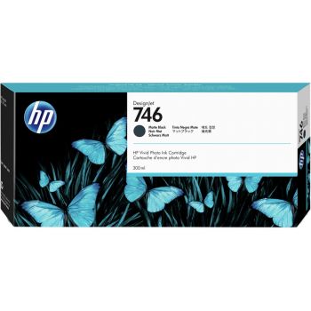 Консуматив за принтер HP 746 300-ml Matte Black DesignJet Ink Cartridge
