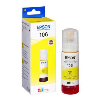Консуматив за принтер EPSON 106 EcoTank Yellow ink bottle