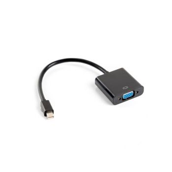 Адаптер LANBERG adapter display port mini (m) -> VGA (f)