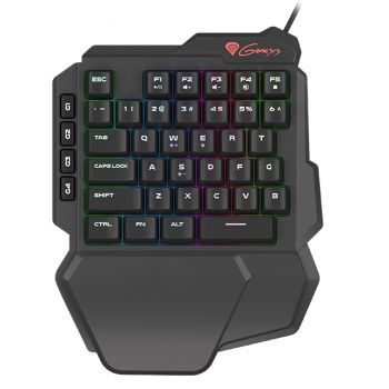 Клавиатура GENESIS Gaming Keyboard Thor 100 Keypad Rgb Backlight