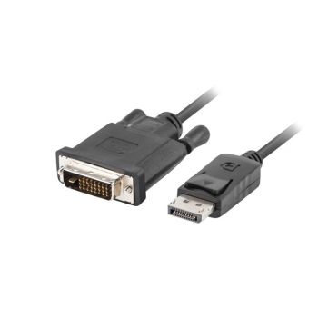 Кабел LANBERG display port (M) V1.2 -> DVI-D (M) (24+1) cable 1.8m