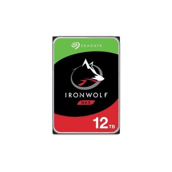 Твърд диск SEAGATE IronWolf 12TB NAS 7200 256MB Cache SATA 3.5"