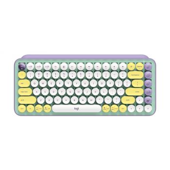 Клавиатура LOGITECH POP Keys Wireless Mechanical Keyboard With Emoji Keys - DAYDREAM_MINT - US INT'L - INTNL