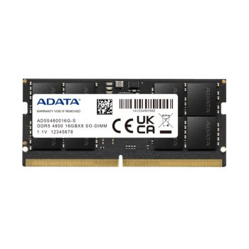 Памет за лаптоп A-DATA Adata 16GB Notebook Memory - DDR5 SO-DIMM 4800 MHz