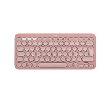 Клавиатура Logitech K380 Multi-Device Bluetooth Keyboard - UK English (QWERTY) - Rose