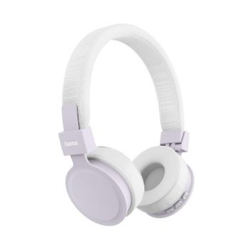 HAMA Слушалки с микрофон &quot;Freedom Lit III&quot;  Bluetooth, On-Ear, бял
