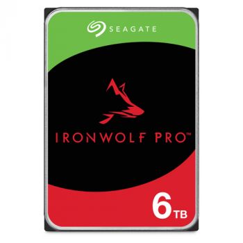 Bundle SEAGATE Ironwolf PRO Enterprise NAS HDD 2x6TB 7200rpm 6Gb/s SATA 256MB cache 8.9cm 3.5inch 24...