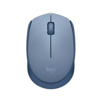 Безжична оптична мишка LOGITECH M171, USB, Син/Сив