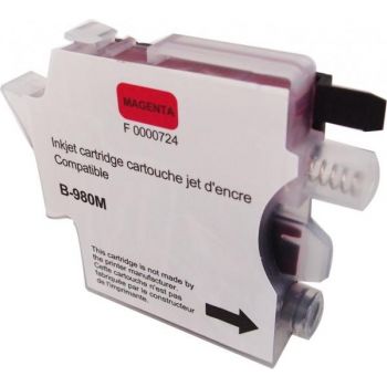 Мастилница UPRINT LC980/1100 BROTHER, Magenta - LF-INK-BROT-LC980M-UP