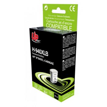 Мастилница UPRINT C4906 HP, Черен - LF-INK-HP-C4906AE-UP