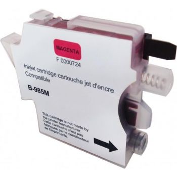 Мастилница UPRINT LC985, BROTHER, Magenta - LF-INK-BROT-LC985M-UP