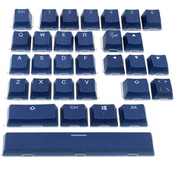 Капачки за механична клавиатура Ducky Navy 31-Keycap Set Rubber Backlit Double-Shot US Layout